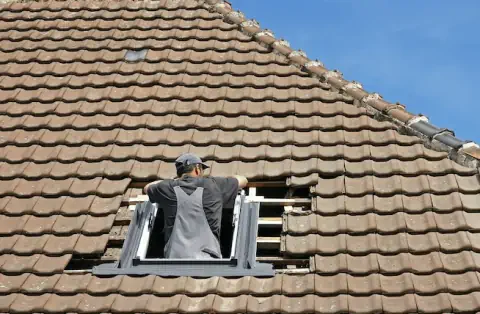 Pose de velux - Plougoulm